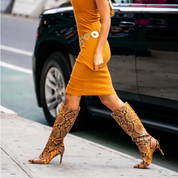 Steve Madden Kinga Snake Boots - Picture 8 of 8